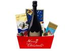 Buy Online Christmas Wine Gift Basket at Best Price