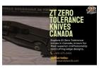 Zt Zero Tolerance Knives Canada: Precision and Strength in Every Blade