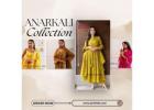 Free Delivery on Latest Designer cotton anarkali suit set  - Shop at JOVI India