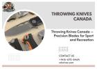 Throwing Knives Canada – Precision Blades for Sport and Recreation