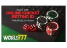 Trusted Online Cricket Betting ID Provider