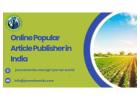 Online Popular Article Publisher in India – Publish & Inspire with Your Insights