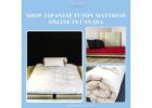 Shop Japanese Futon Mattress Online in Canada - East West Futons