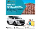 Innova Crysta Hire Jaipur