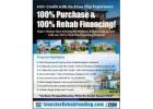 100% FIX & FLIP FINANCING - 1ST TIME & EXPERIENCED INVESTORS OK!