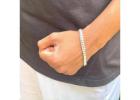 Italian Made 925 Sterling Silver Solid Miami Cuban Link Bracelet 7mm for Men & Women