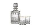 Crystal Whiskey Decanter Set | Distinct Bar Statement